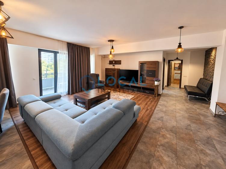 Apartament cu 2 camere semidecomandat, mobilat în Mărăști