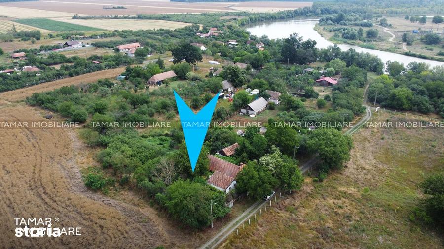 Casă cu 2 camere cu Teren 777 Mp în Bodrogu Vechi
