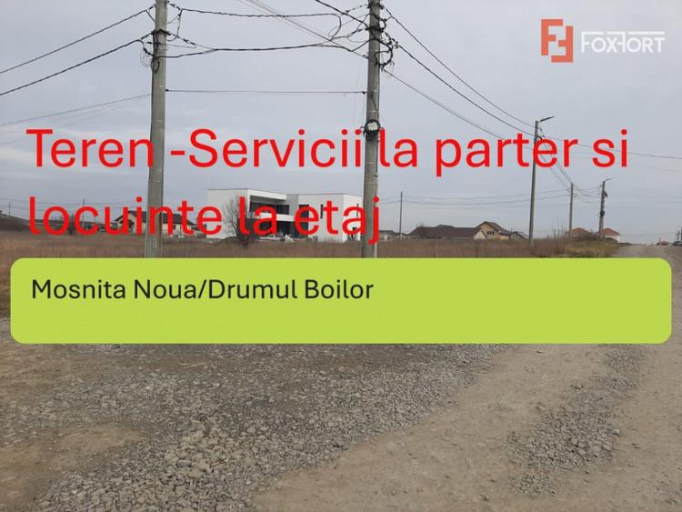 Teren intravilan 4000mp servicii si apartamente , zona Drumu - 1