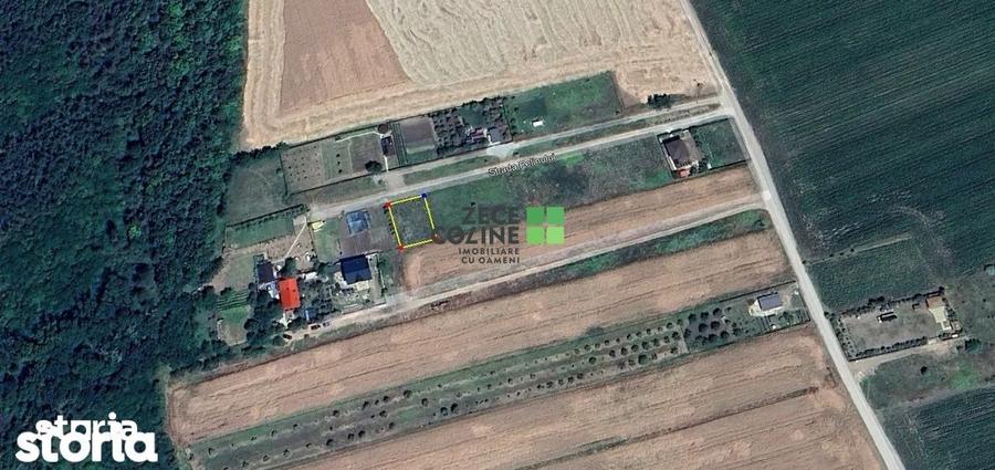 Teren de 591 mp, în Valea Lupului