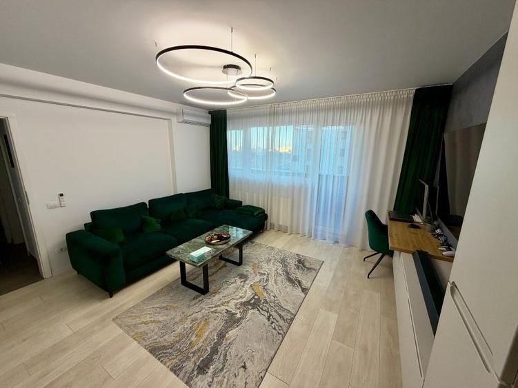 Apartament cu 2 camere decomandat, mobilat în Noua