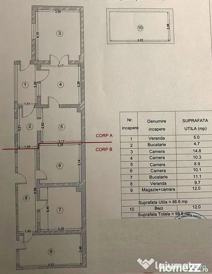 Casa cu teren generos de vanzare Zona Colentina Carre - 1