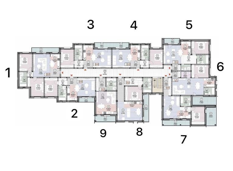 Apartament cu 2 camere semidecomandat, mobilat în Moșnița Nouă