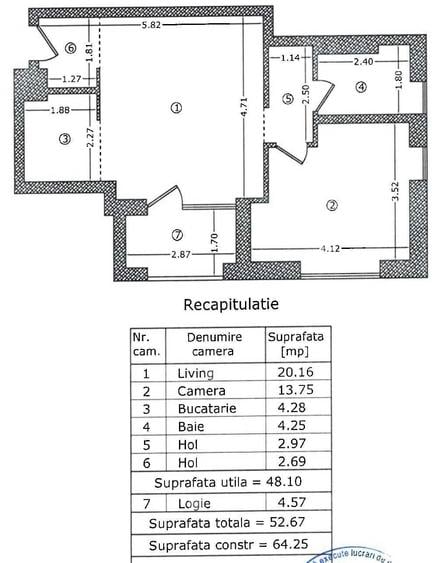 Apartament cu 2 camere semidecomandat, mobilat în Bucureștii Noi