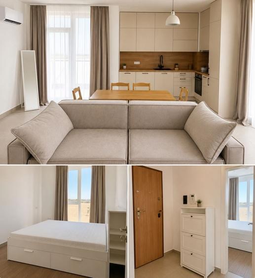 Apartament cu 2 camere decomandat în Nord
