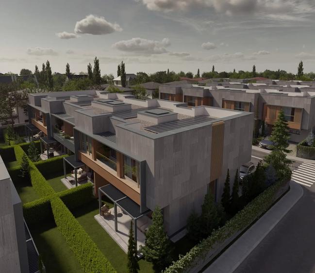 Vilă 4 camere Pipera- comision 0 - pompă căldură și panouri fotovoltaice - 10