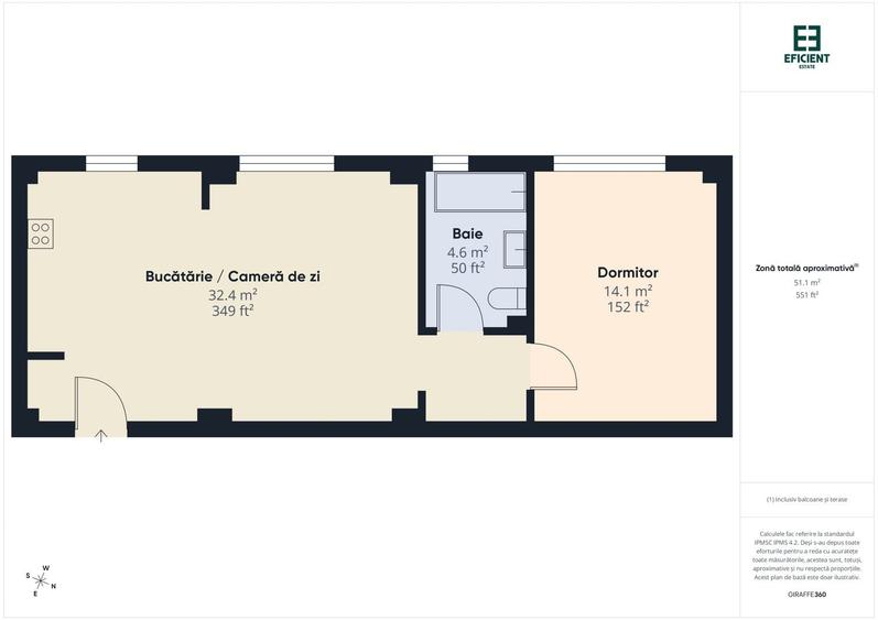 Apartament 2 camere - Parter – Giroc - Timișoara - 16