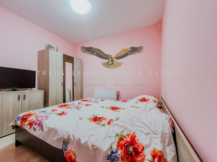 Apartament cu 2 camere semidecomandat, mobilat în Apahida