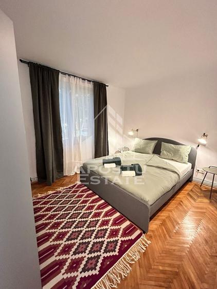 Apartament cu 2 camere decomandat, mobilat în Bălcescu