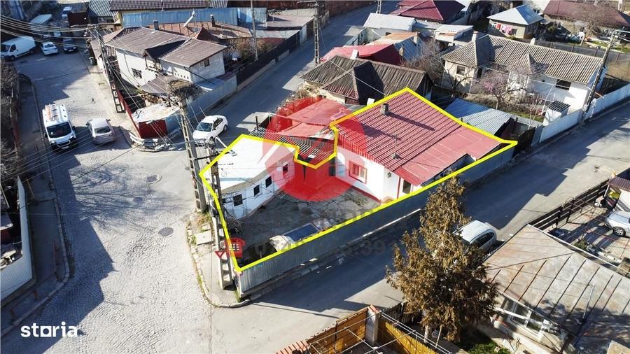 Casă cu 2 camere cu Teren 221 Mp în Central