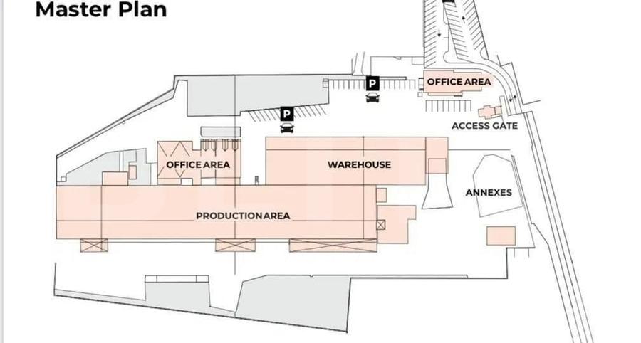 Spațiu industrial, de 15,533 mp, în Freidorf