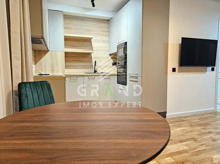 Apartament cu 2 camere semidecomandat, mobilat în Grigorescu
