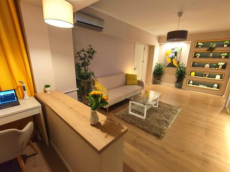 Apartament cu 2 camere semidecomandat în Tineretului