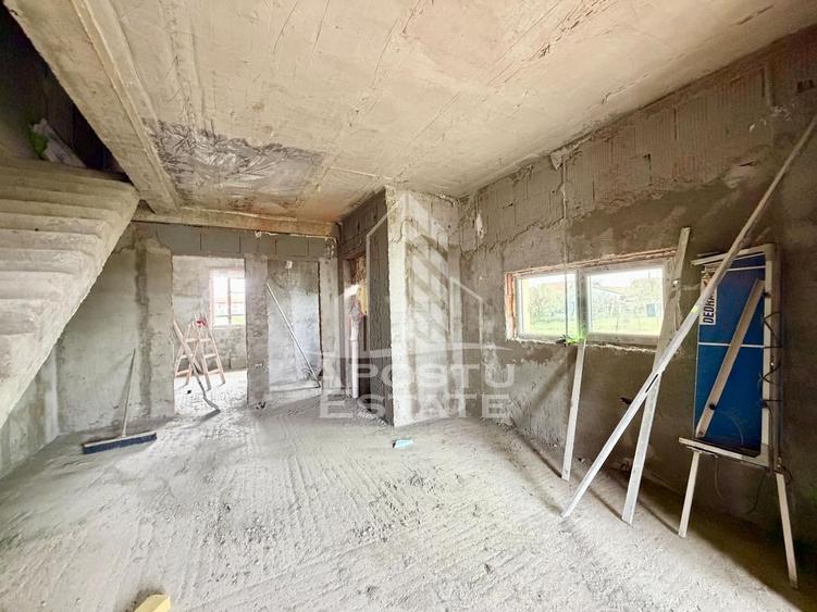 Casă individuală cu 4 camere cu Canalizare în Giarmata-Vii