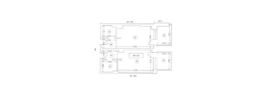 Apartament cu 2 camere decomandat, mobilat în Central