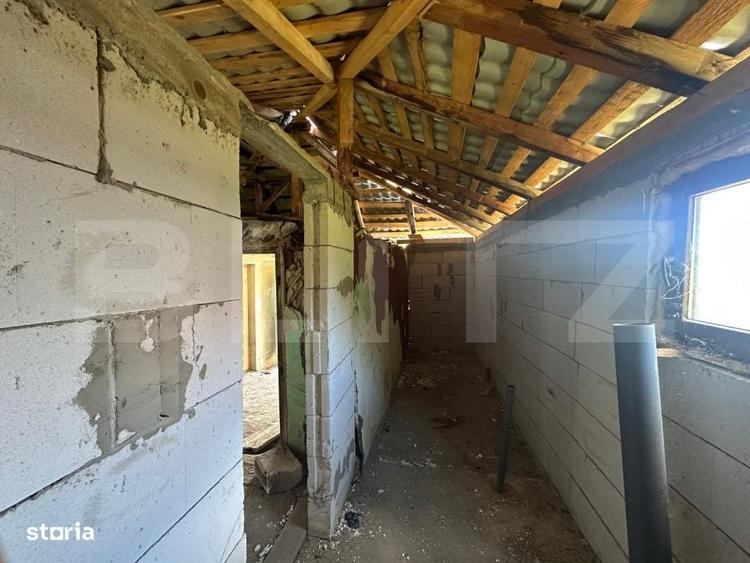 Casă cu 4 camere cu Teren 2200 Mp în Dumitrița