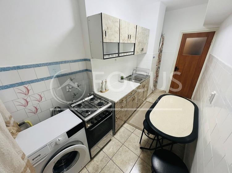 Apartament cu 2 camere semidecomandat, mobilat în Dorobanți