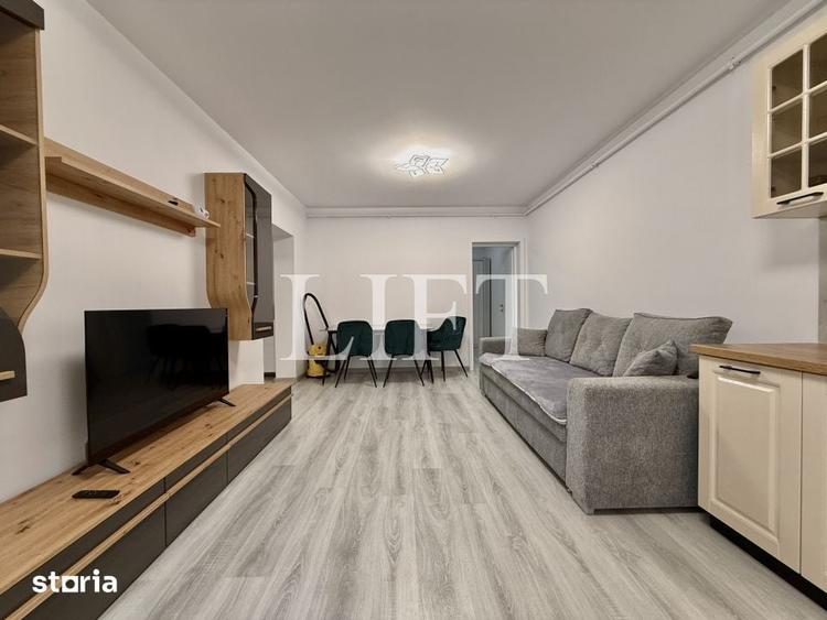 Apartament cu 2 camere decomandat, mobilat în Sânpetru