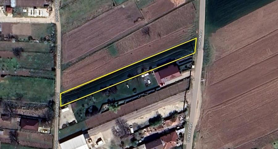 Teren Construcții intravilan de 1748 mp, în Moara Vlăsiei