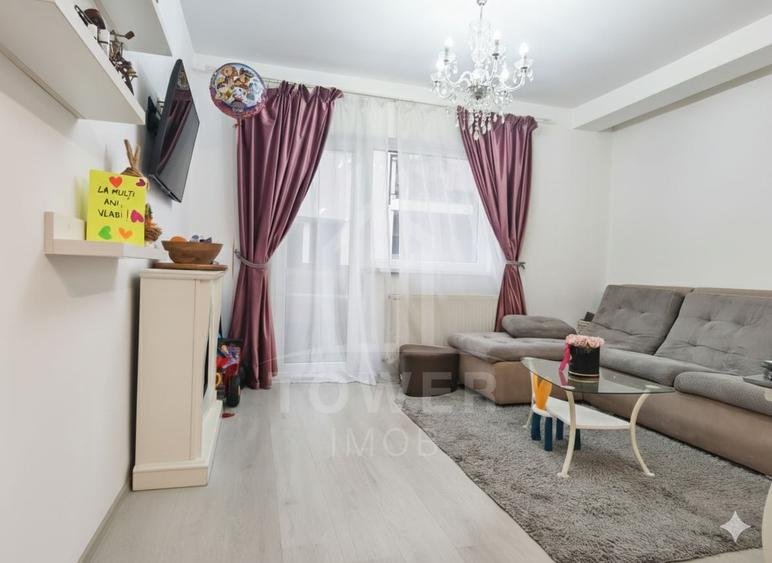 Apartament cu 2 camere decomandat, mobilat în Șelimbăr — fotografia 3