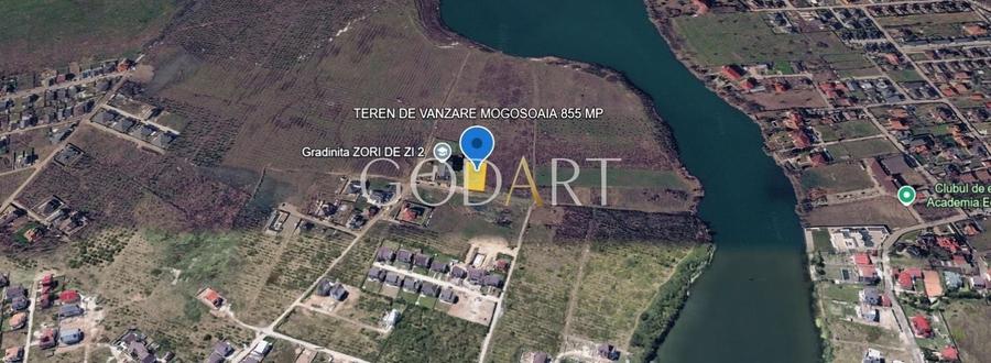 Teren agricol intravilan de 855 mp, în Mogoșoaia