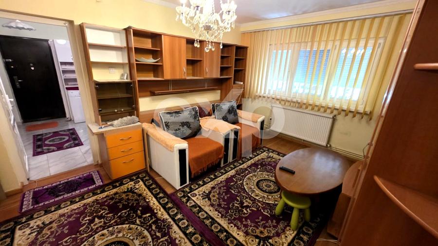 Apartament cu 2 camere semidecomandat, mobilat în Cantemir