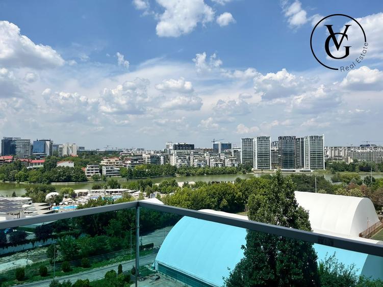 Apartament cu 2 camere semidecomandat, mobilat în Floreasca