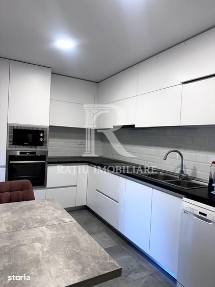 Apartament cu 3 camere, mobilat în Salca
