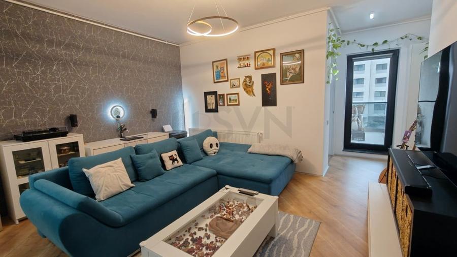 Apartament cu 3 camere semidecomandat, mobilat în Pipera