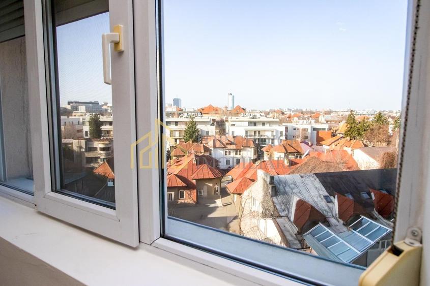 Apartament cu 2 camere decomandat, mobilat în Dorobanți