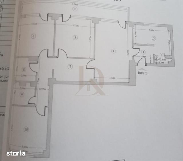 Apartament cu 4 camere decomandat în Ultracentral