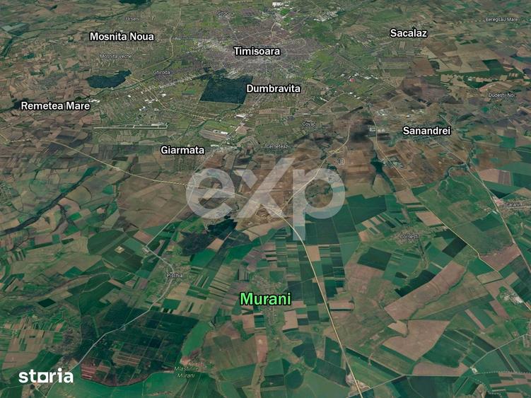 Teren de 1440 mp, în Murani