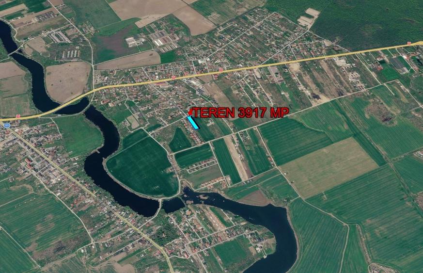 Teren Construcții intravilan de 3917 mp, în Balotești