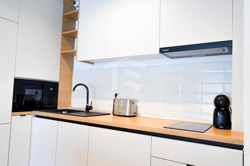 Apartament cu 2 camere semidecomandat, mobilat în Exterior Est