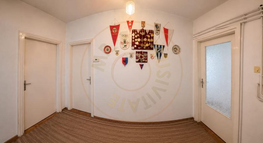 Apartament cu 3 camere semidecomandat, mobilat în Careiului