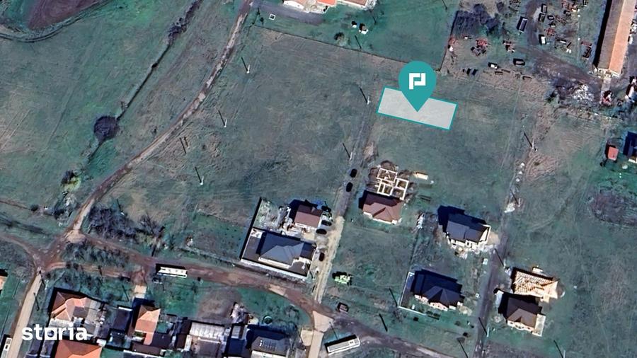 Teren de 512 mp, în Livada