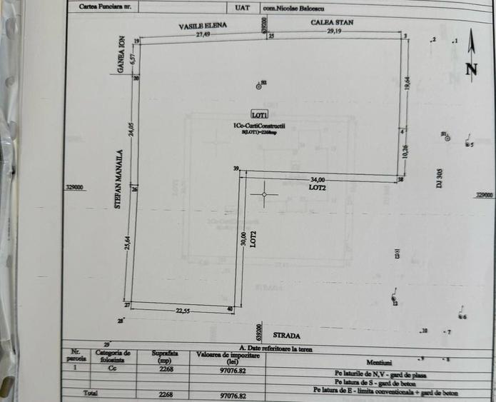 Spațiu comercial, în Nicolae Bălcescu