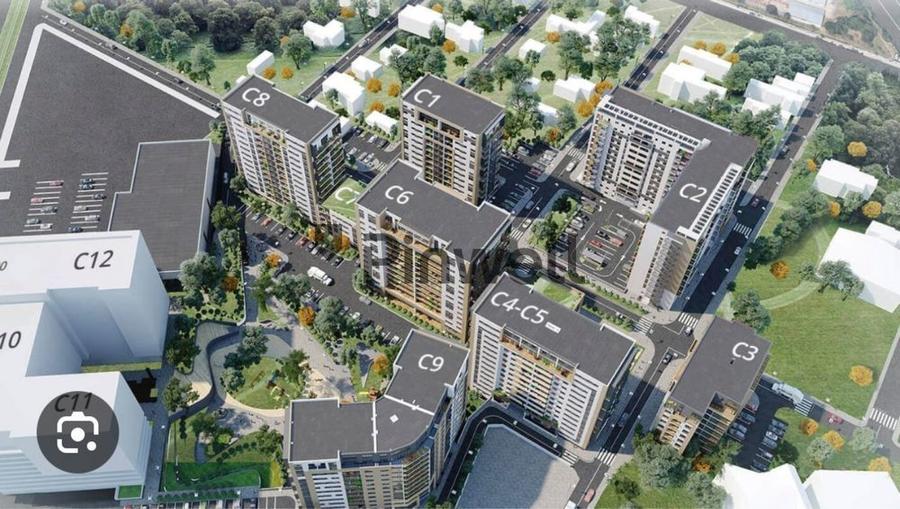 Apartament cu 2 camere, mobilat în Lujerului
