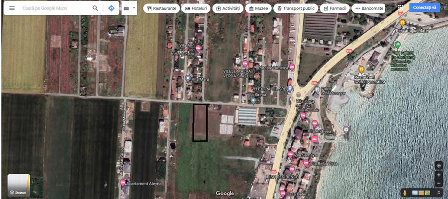 Teren Construcții intravilan de 420 mp, în Agigea