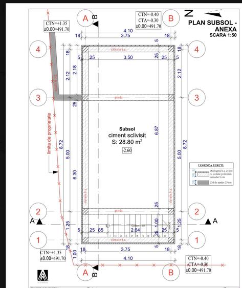 Casă cu 4 camere cu Teren 500 Mp în Baciu