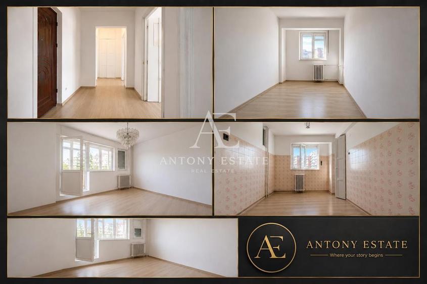 Antony Estate | 2 cam DECOMANDAT | ETAJ 4/8 | PRET FIX | Bv. Dacia, Decebal - 7