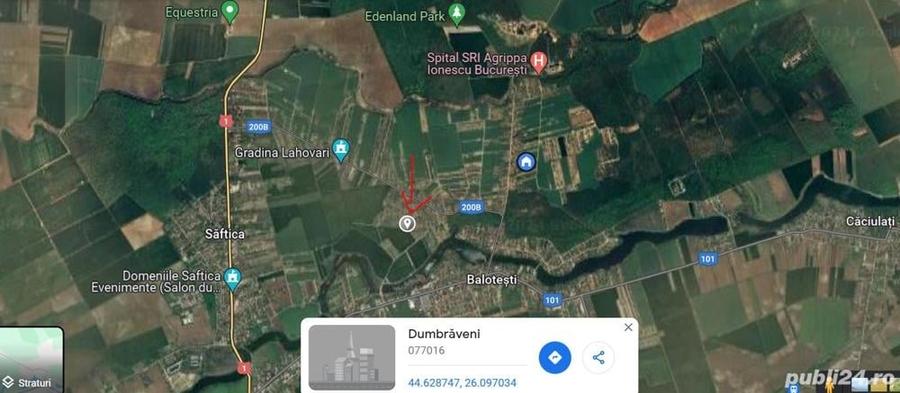 Teren de 616 mp, în Dumbrăveni