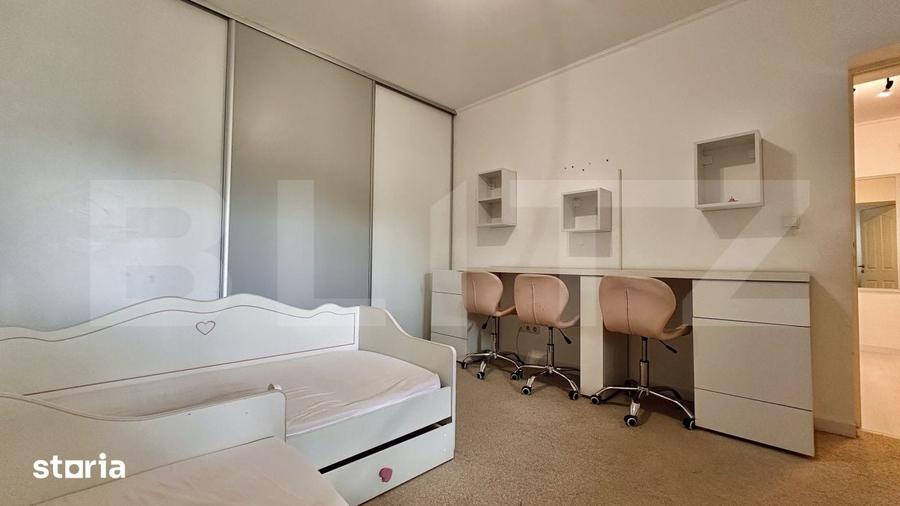 Apartament central, 3 camere, terasa 12mp, mobilat si utilat - 2