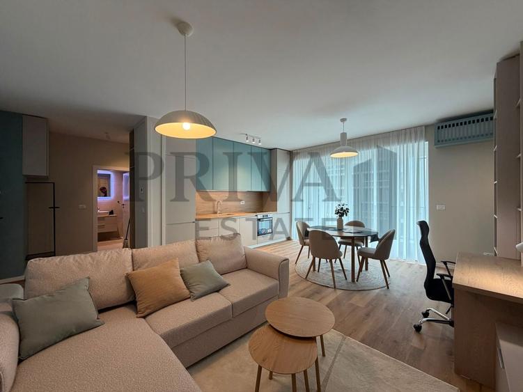 Apartament cu 2 camere semidecomandat, mobilat în Torontalului