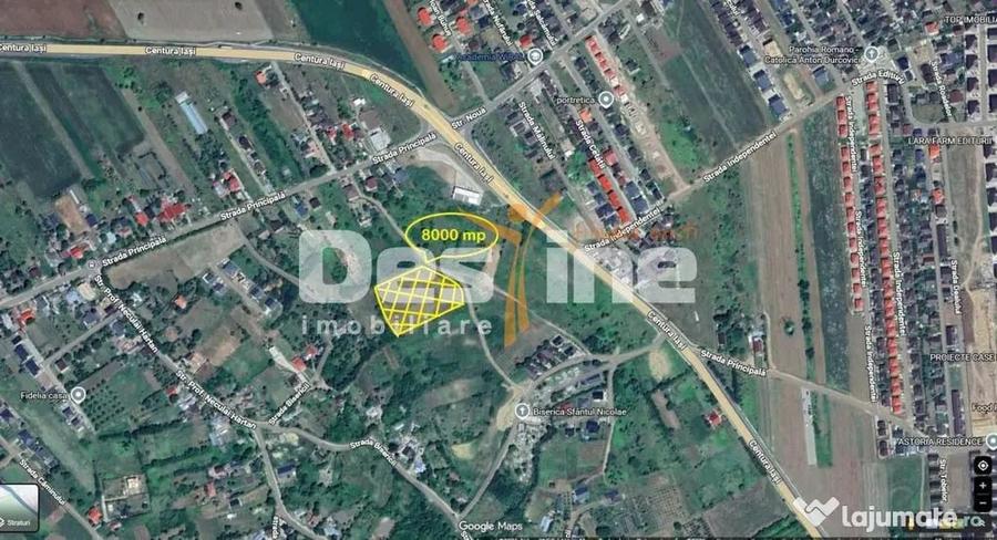 Teren de 462 mp, în Ciurbești