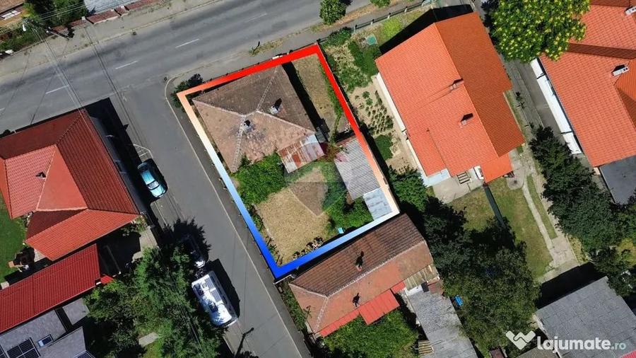 Casă cu 4 camere cu Teren 421 Mp în Progresul