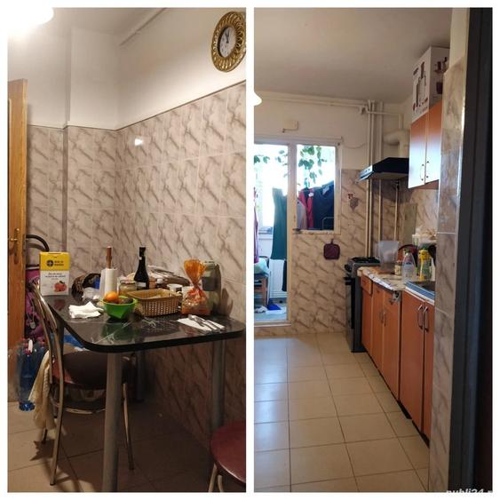 Apartament cu 3 camere semidecomandat în Colentina