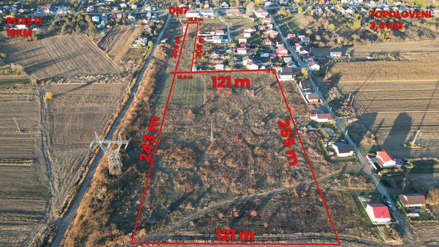 Teren Construcții intravilan de 35000 mp, în Călinești