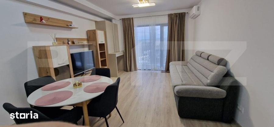 Apartament cu 2 camere semidecomandat în Central