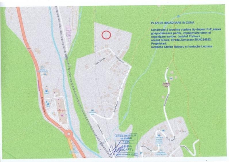 Teren Construcții intravilan de 1724 mp, în Cumpătu
